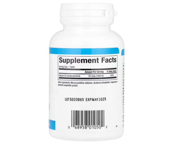 Вітамін Д3 Natural Factors (Vitamin D3) 1000 ME