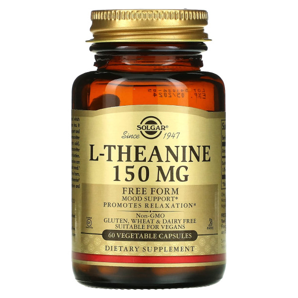 Теанин Solgar (L-Theanine) 150 мг 60 капсул
