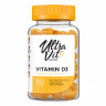 Витамин Д3 UltraVit's VPLab (Vitamin D3) 60 жевательных конфет со вкусом персика