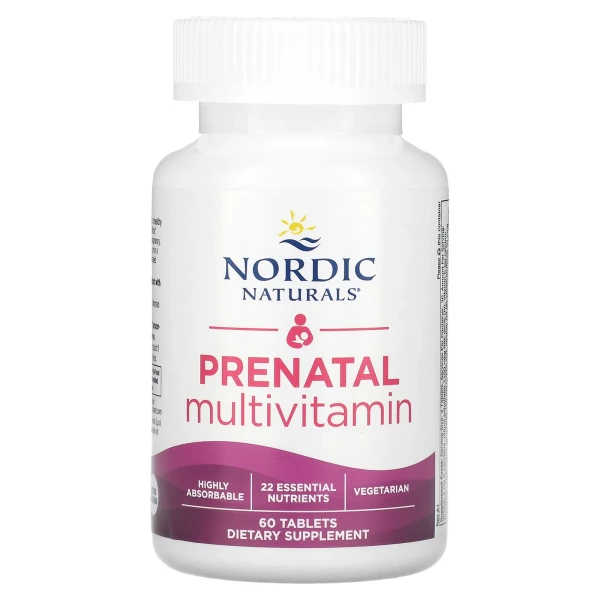 Пренатальні мультивітаміни Nordic Naturals 60 таблеток