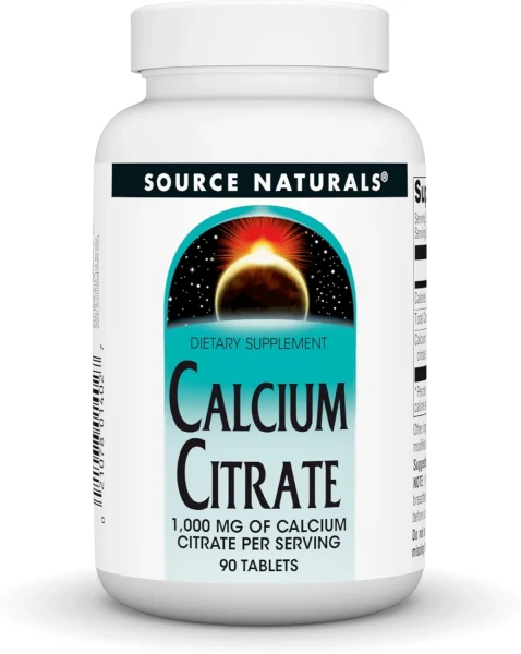 Кальцій цитрат Source Naturals (Calcium citrate) 90 таблеток