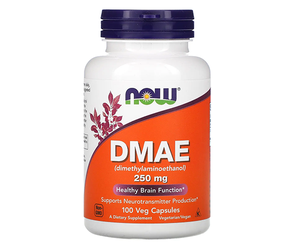 Диметиламіноетанол NOW Foods  (DMAE) 250 мг 100 капсул