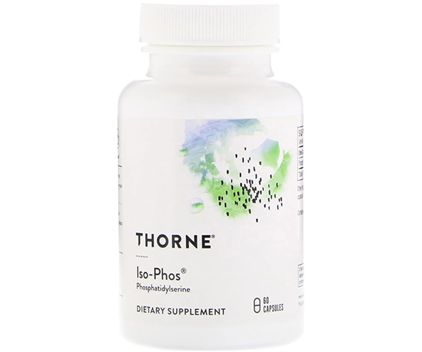 Фосфатидилсерін Thorne Research (Iso-Phos) 100 мг 60 капсул