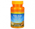 Фолієва кислота та Вітамін B12 Thompson (Folic acid with vitamin B12) 800 мкг/5 мкг 30 жувальних таблеток