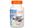 Омега 3 крилевое масло Doctor's Best (Enhanced Krill Plus Omega3s) 400 мг 60 капсул