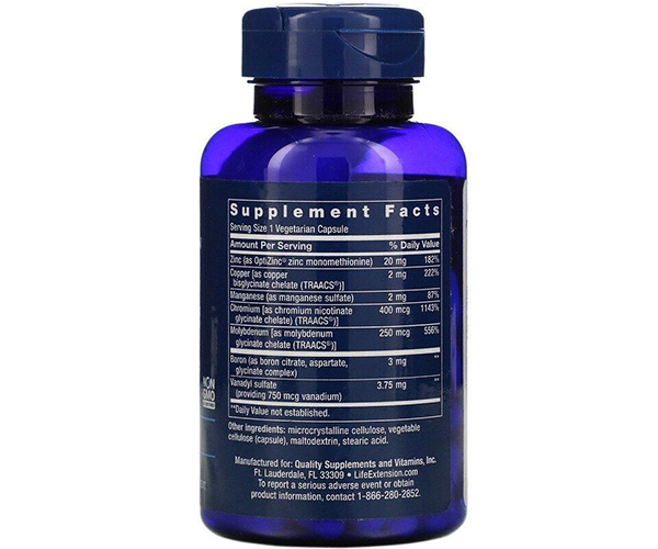 Микроэлементы Life Extension (Minerals) 90 капсул