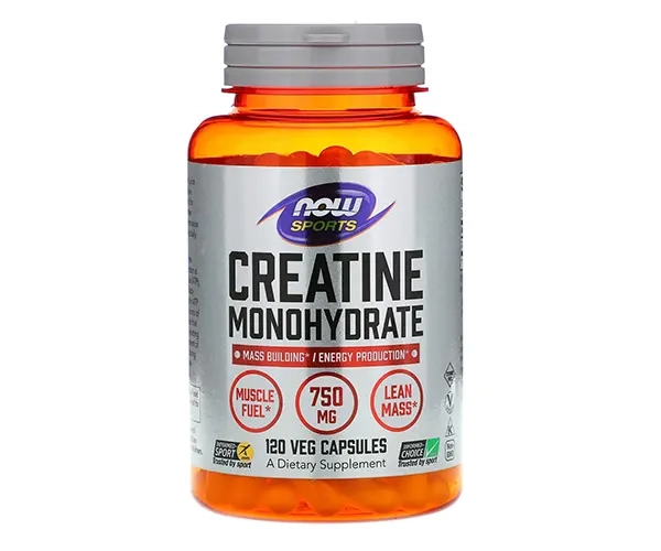 Креатин NOW Foods  (Creatine Monohydrate Sports) 750 мг 120 капсул