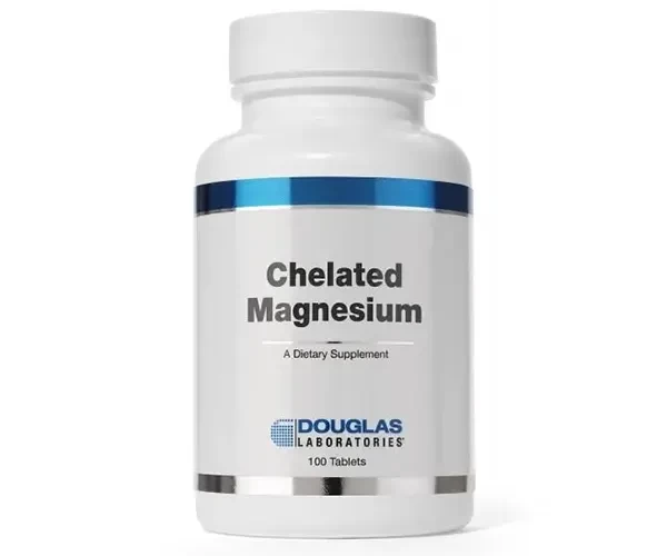 Хелатний магній Douglas Laboratories  (Chelated Magnesium) 100 мг 100 таблеток