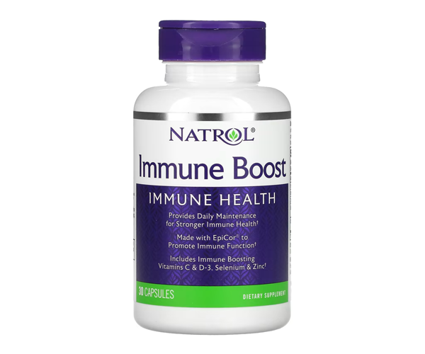 Укрепление иммунитета с эпикором Natrol (Immune Boost) 30 капсул