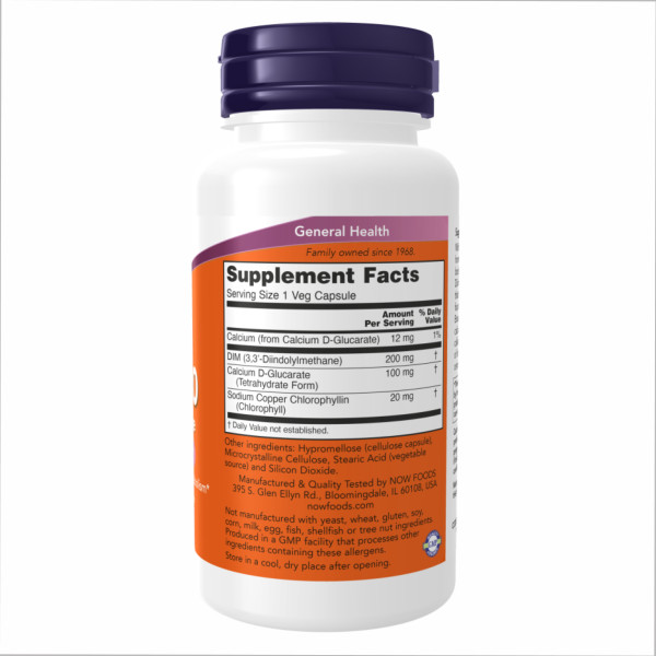 Дііндолілметан Now Foods (DIM 200) 90 капсул