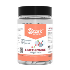 L Метіонін Stark Pharm (L-Methionine) 500mg 120 капсул