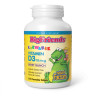 Витамин Д3 для детей Natural Factors (Big Friends Vitamin D3) 400 МЕ 250 жевательных таблеток с ягодным вкусом