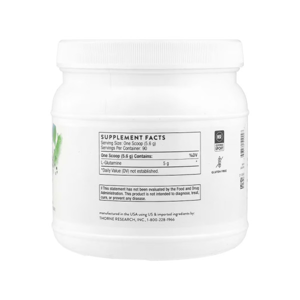 L-Глютамин Thorne Research (L-Glutamine Powder) 513г