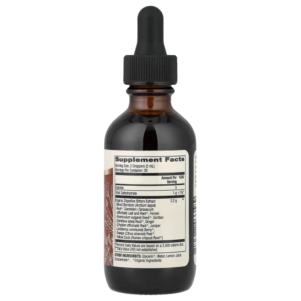 Травна підтримка Dr. Mercola  (Digestive Bitters) 60 мл з натуральним смаком