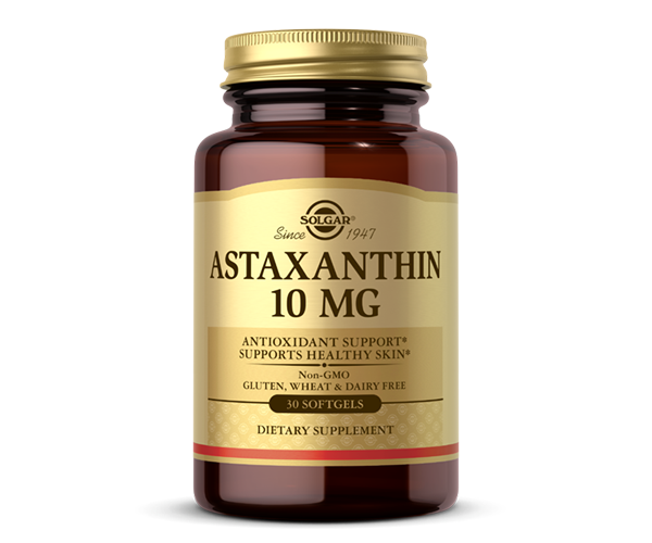 Астаксантин Solgar (Astaxanthin) 10 мг 30 капсул