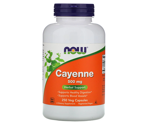 Кайенский перец NOW Foods (Cayenne) 500 мг 