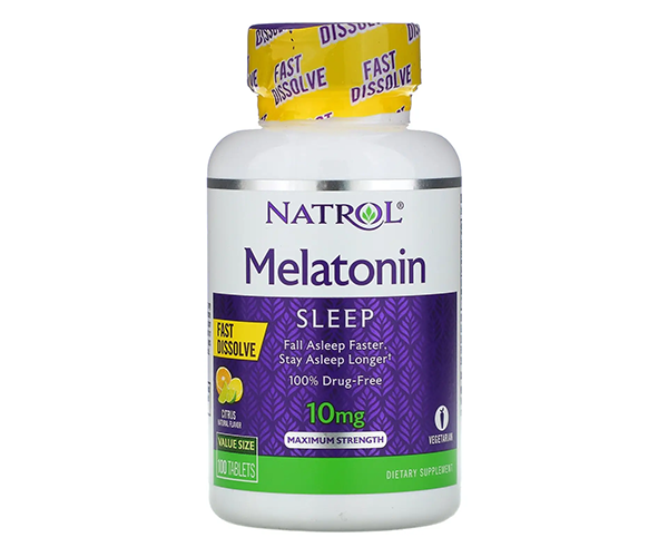 Мелатонин быстрого высвобождения Natrol (Melatonin) 10 мг 