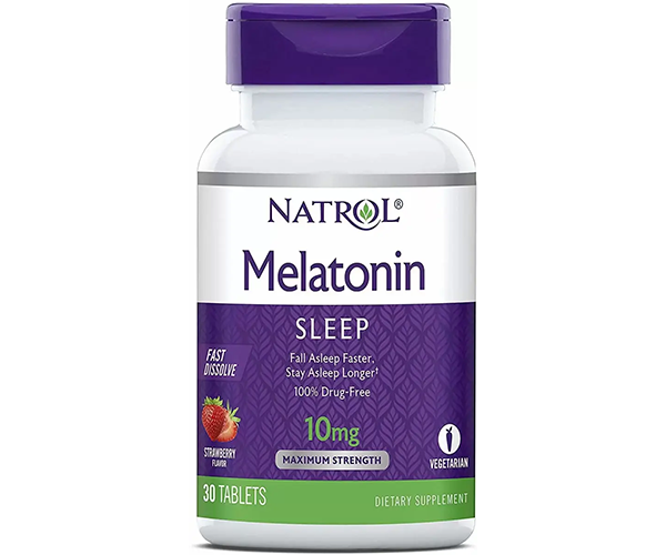 Мелатонин быстрого высвобождения Natrol (Melatonin) 10 мг 