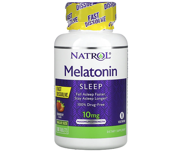 Мелатонин быстрого высвобождения Natrol (Melatonin) 10 мг 