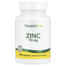 Цинк Natures Plus  (Zinc) 10 мг 90 таблеток