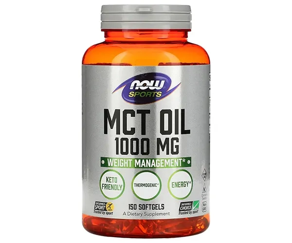 Олія МСТ NOW Foods  (MCT Oil) 1000 мг 150 капсул