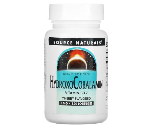 Витамин B12 Source Naturals (Vitamin B-12 HydroxoCobalamin)