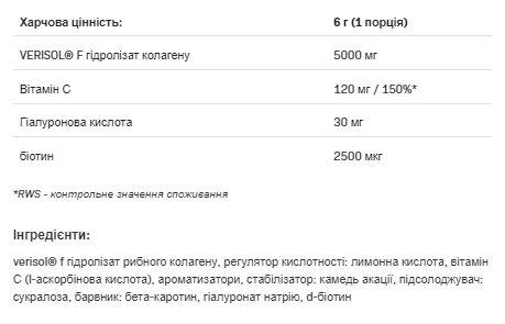 Рибний Колаген Alldeynn Collarose Allnutrition 300 г