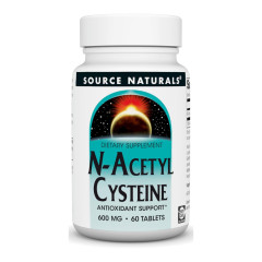 N-ацетилцистеїн Source Naturals N-Acetyl Cysteine 1000 мг 60 таблеток