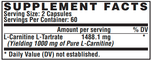 Карнитин Nutrex Research Lipo 6 Carnitine, 60 капсул