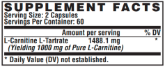 Карнитин Nutrex Research Lipo 6 Carnitine, 60 капсул