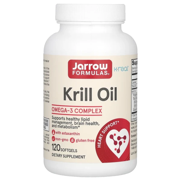 Масло криля Jarrow Formulas (Krill Oil) 600 мг 