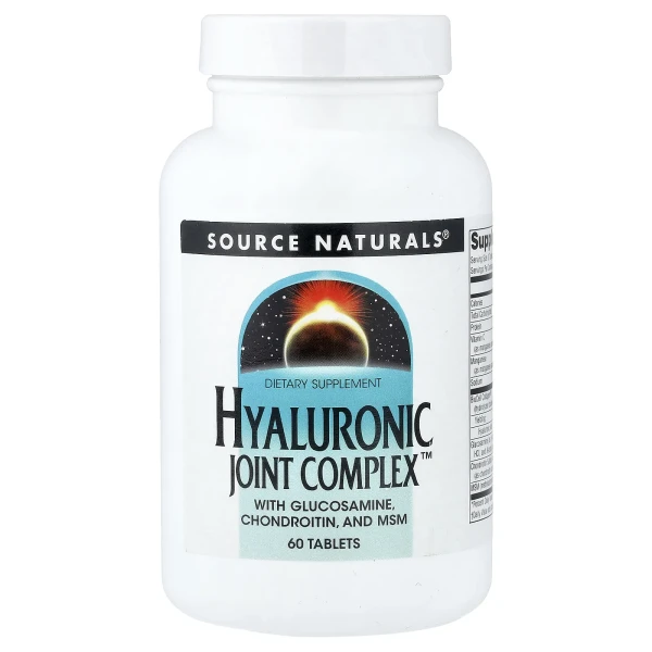 Гиалуроновый комплекс для суставов Source Naturals (Hyaluronic joint complex) 60 таблеток