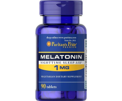 Мелатонін Puritan's Pride (Melatonin) 1 мг 90 таблеток