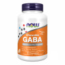 ГАМК NOW Foods (Гамма-аминомасляная кислота) (GABA) 250 мг с апельсиновым вкусом 90 таблеток