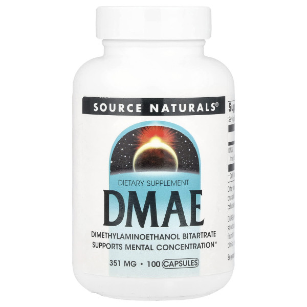 Диметиламіноетанол Source Naturals  (DMAE) 351 мг 