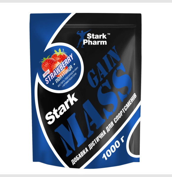 Гейнер Stark Gain Mass Ostrowia Whey Stark Pharm 1000г