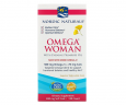 Омега + вечірня примула для жінок Nordic Naturals (Omega with evening primrose) 120 капсул зі смаком лимона