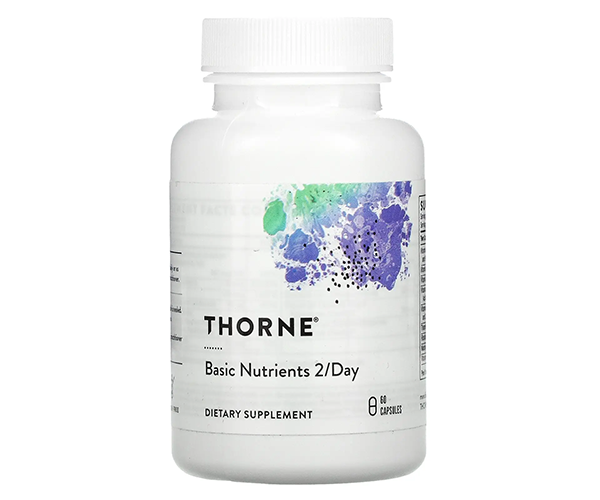 Мультивітаміни без заліза Thorne Research  (Basic Nutrients 2/Day) 60 капсул