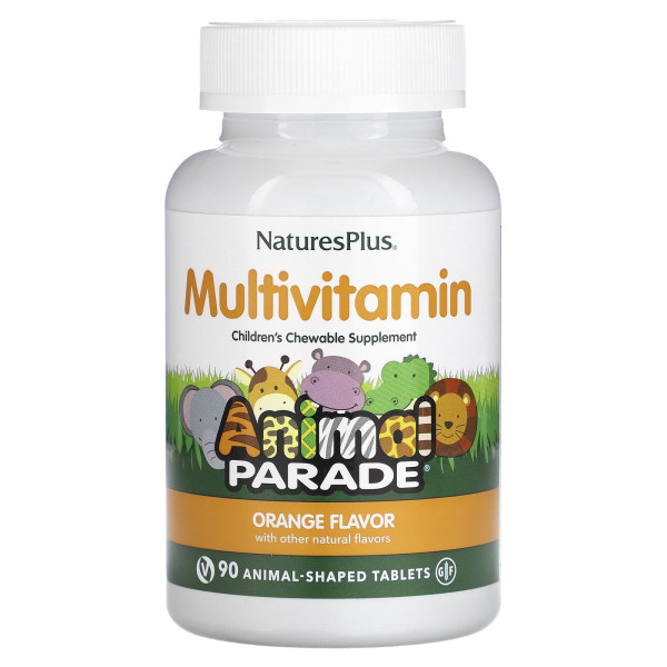 Витамины для детей Natures Plus (Children's Multi-Vitamin, Animal Parade) 