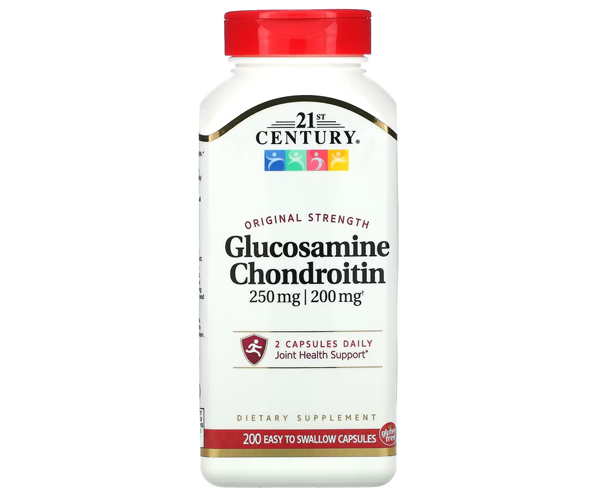 Глюкозамин Хондроитин 21st Century (Glucosamine Chondroitin) 250 мг/200 мг 