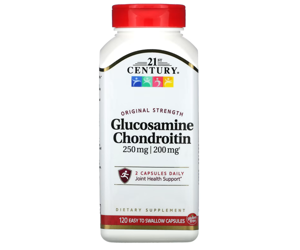 Глюкозамин Хондроитин 21st Century (Glucosamine Chondroitin) 250 мг/200 мг 