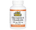 Глюкозамин и Хондроитин Natural Factors (Glucosamine Chondroitin) 500 мг/400 мг 120 капсул