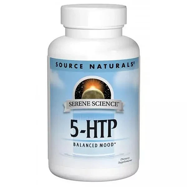 5-HTP 5-Гідрокситриптофан Source Naturals (5-HTP) 50 мг 30 капсул