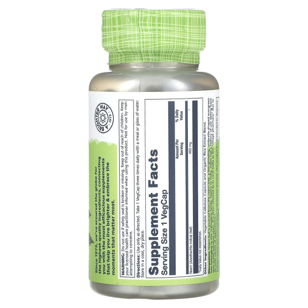 Ним Solaray True Herbs 460 мг 100 рослинних капсул