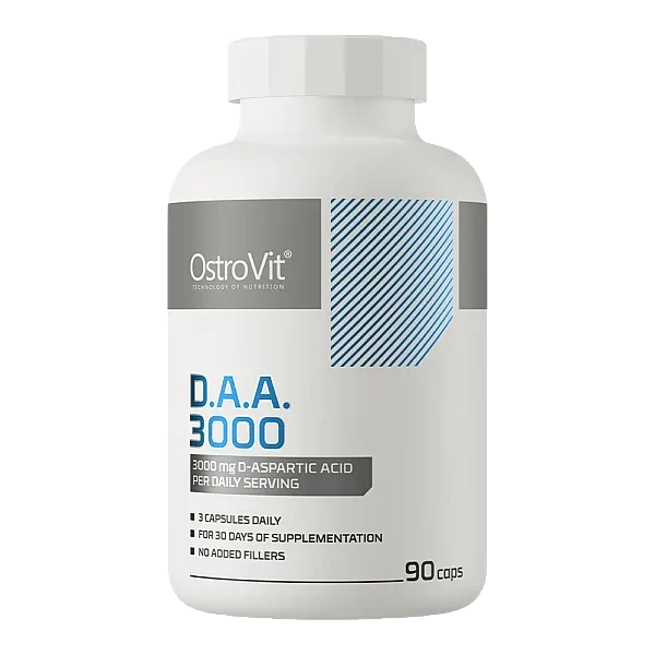 D-аспарагінова кислота Ostrovit  (DAA 3000) 3000 мг 90 капсул