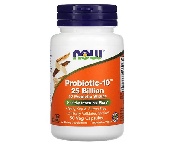Пробиотики NOW Foods (Probiotic-10) 25 млрд КОЕ 