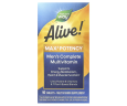 Мультивитамины для мужчин Nature's Way (Alive! Max3 Potency Men's Complete Multivitamin) 60 таблеток