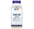 Рыбий жир с омега-3 21st Century (Fish Oil) 1200 мг 