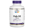 Рыбий жир с омега-3 21st Century (Fish Oil) 1200 мг 