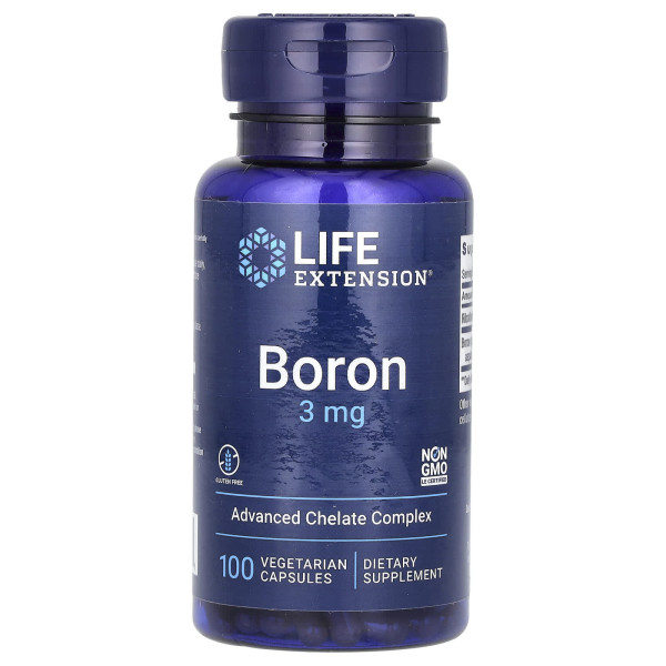 Бор Life Extension  (Boron) 3000 мкг 100 капсул